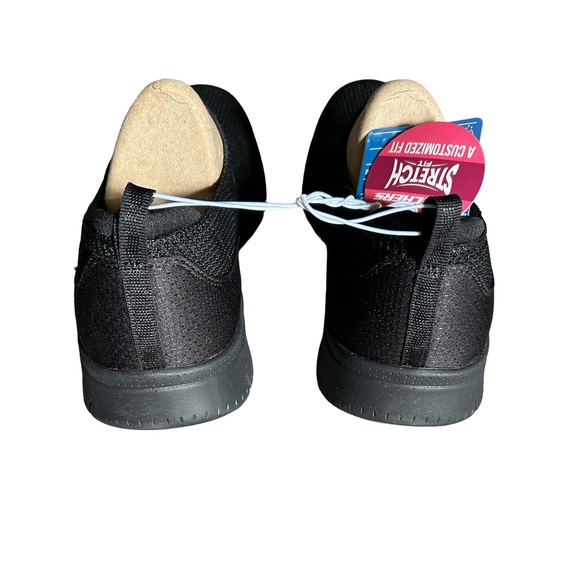 Skechers Women's Black Slip-On Sneakers - Picture 4 of 4